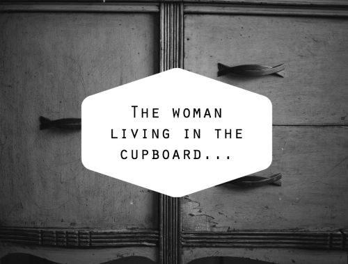woman living in cupboard